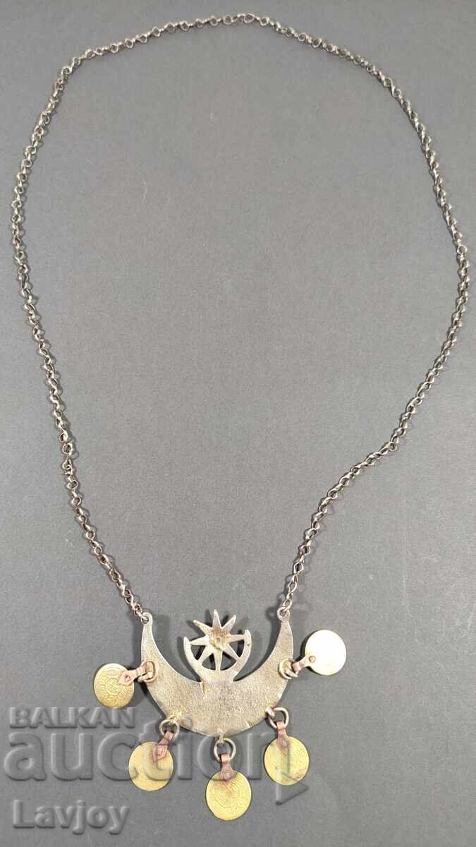 Delivery of Jewelry Ottoman Empire crescent star niello Unique