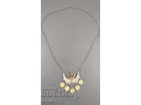 Bijuterii Imperiul Otoman semilună stea niello Unicat