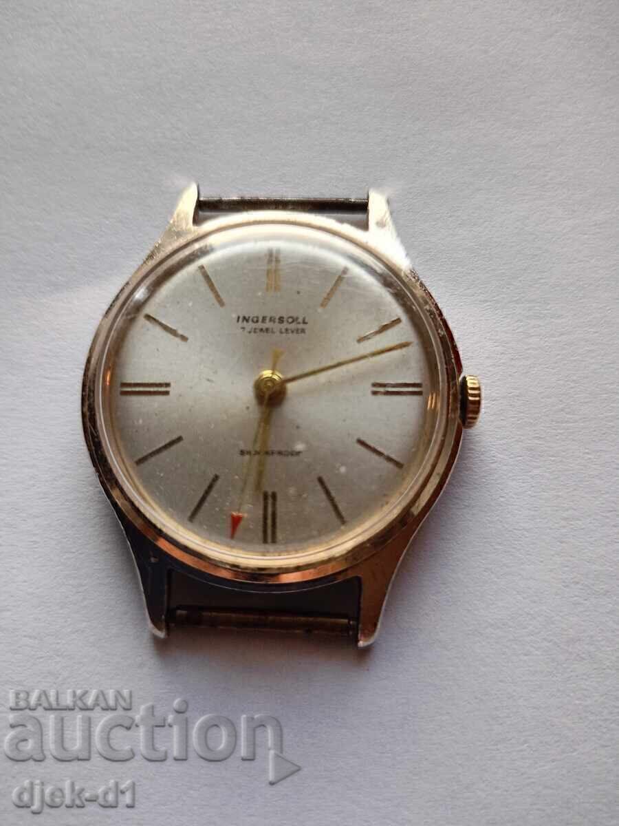 "INGERSOL" - perfect, placat cu aur, funcțional cu preț € 30.00 | 58.68 BGN