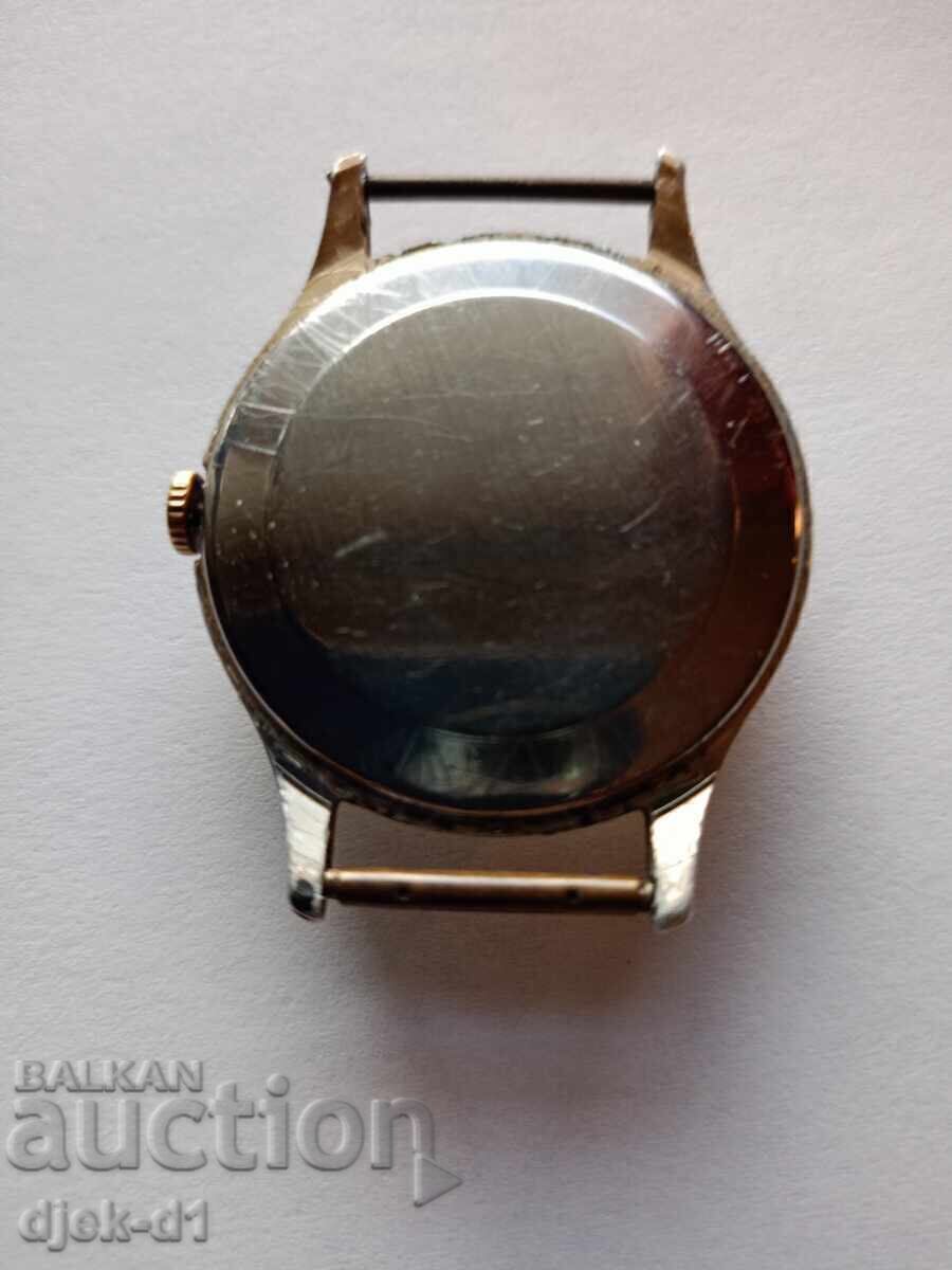 Auction  "INGERSOLL" - perfect, gold-plated, working