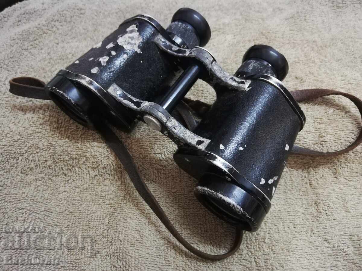 WW2 WWII German Binoculars 6/30 Dienstglas bmj Hensoldt & Sohne - 7