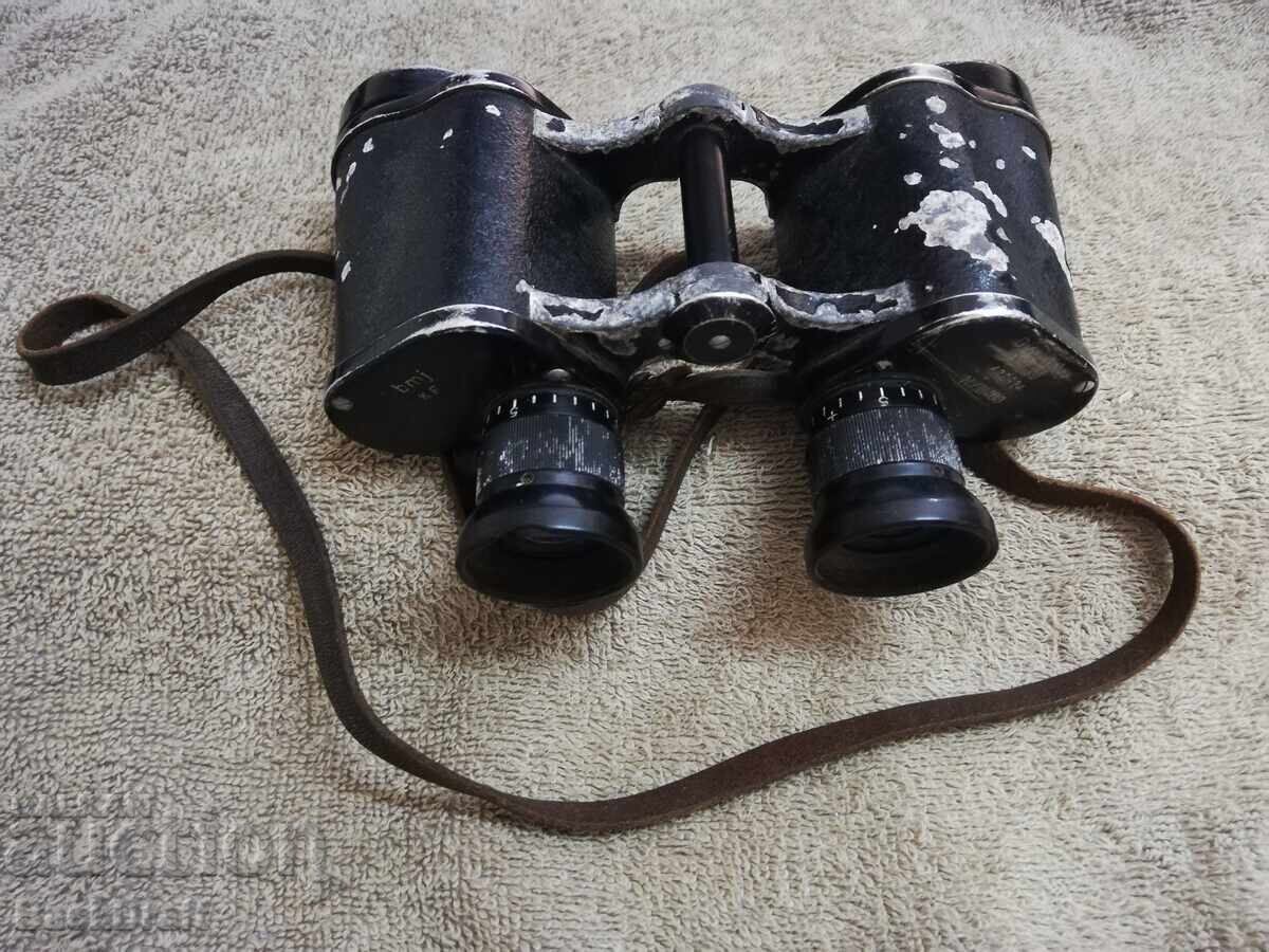 WW2 WWII German Binoculars 6/30 Dienstglas bmj Hensoldt & Sohne