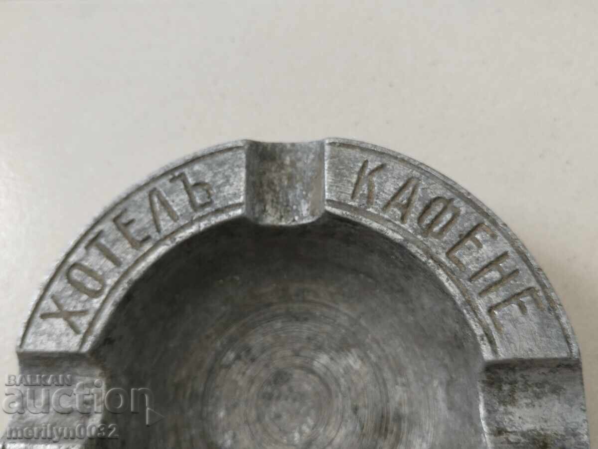 Old royal ashtray from a hotel, cafe - 6