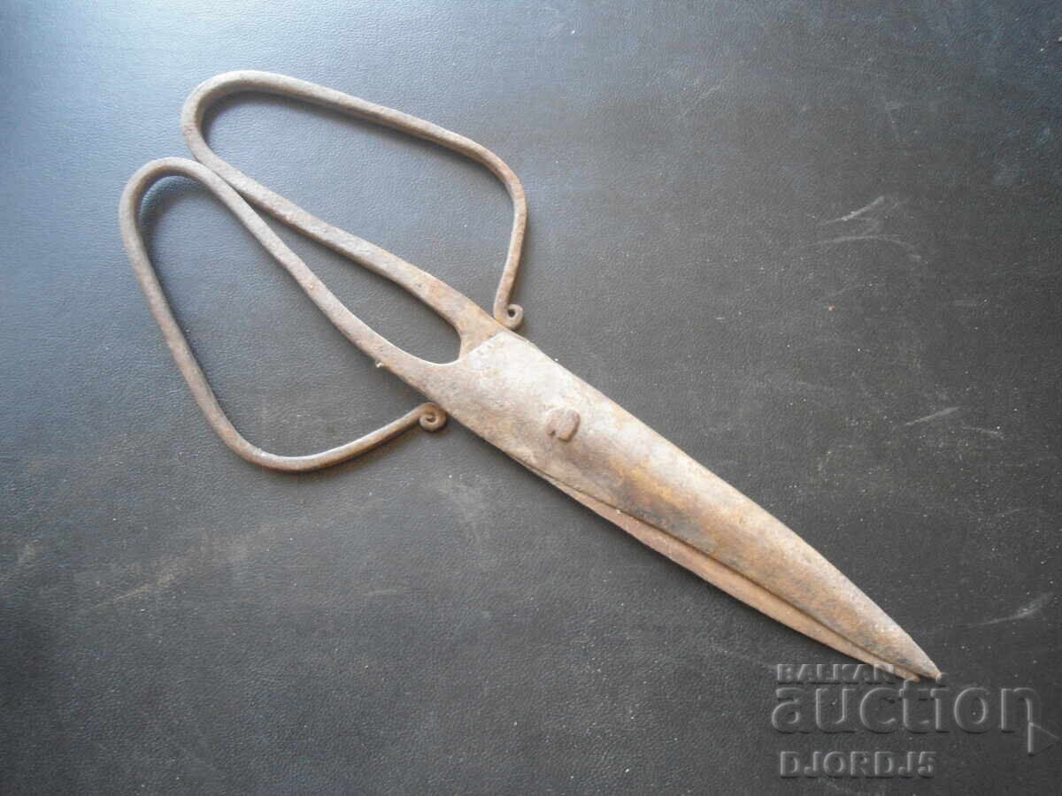 Old forged scissors Old forged scissors