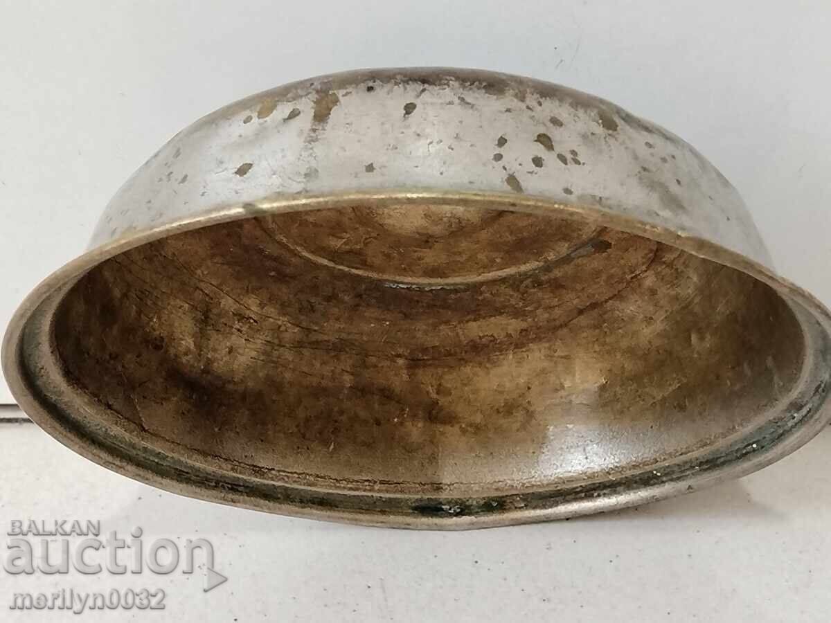 Barber's shaving legend and bath hamam brass vessel - 7