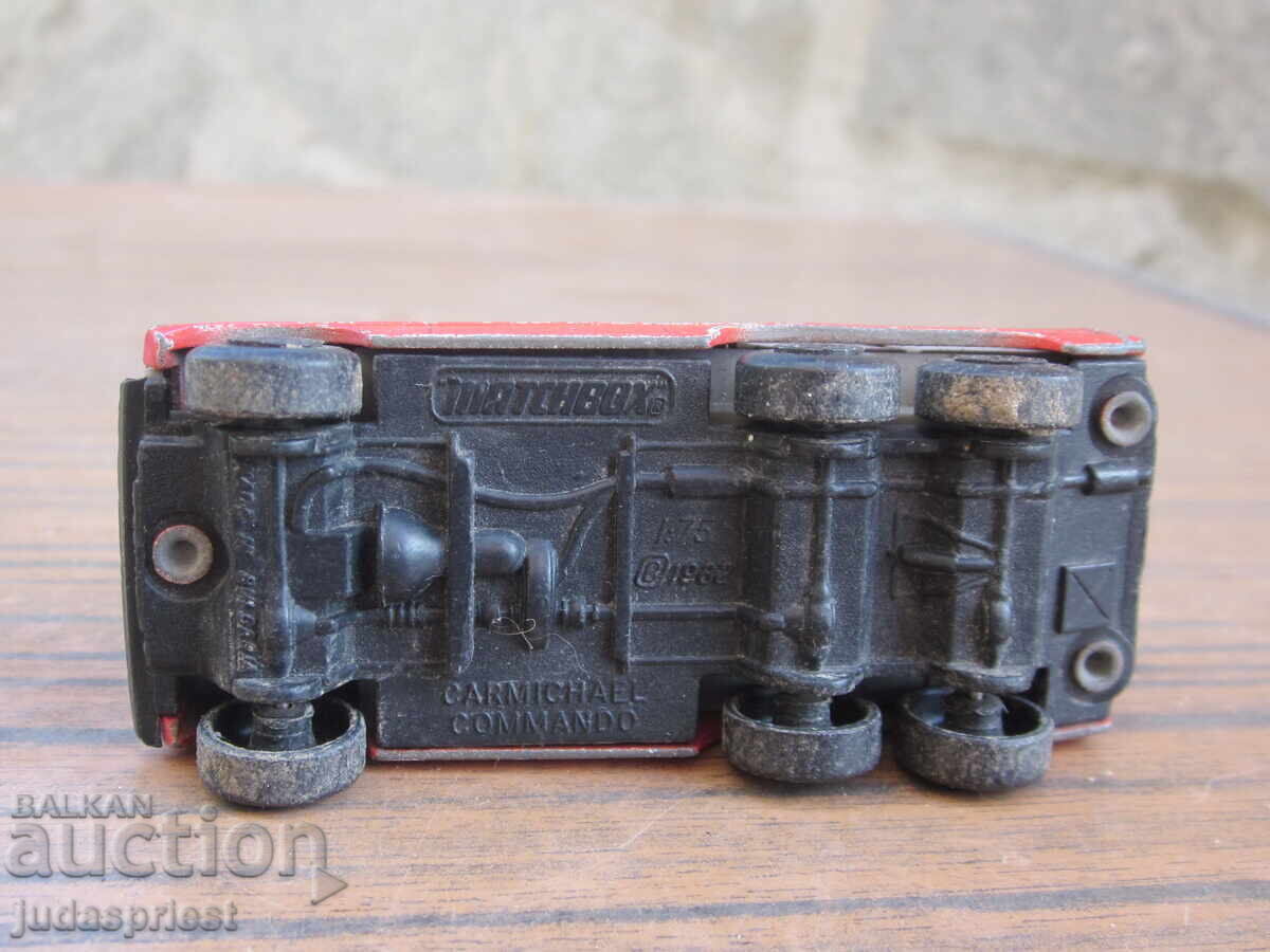 Bŭlgarsko igrachka matchbox BULGARIA carmichael commando - 6 Bŭlgarsko igrachka matchbox BULGARIA carmichael commando - 6