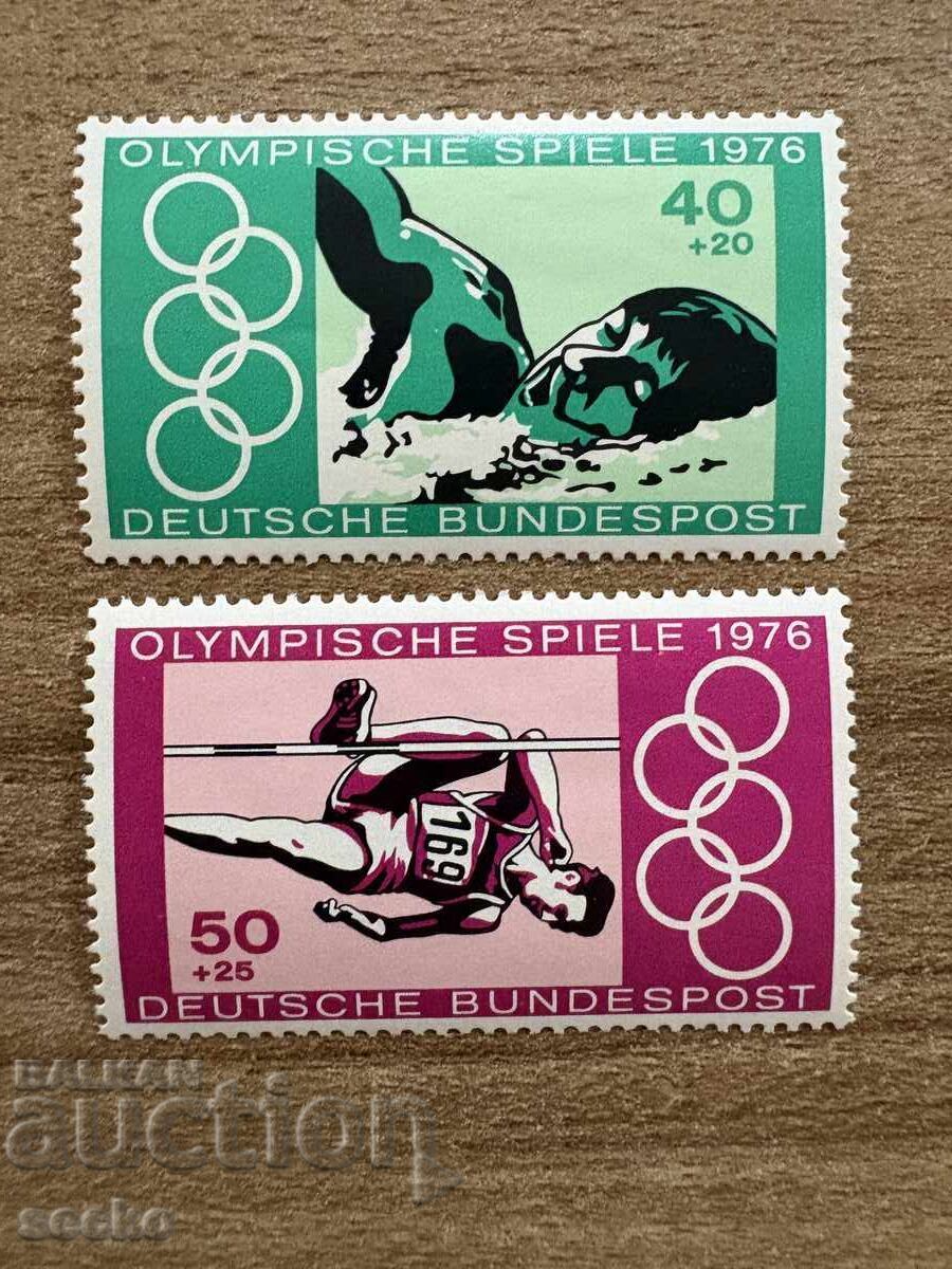 FRG/FRG - Olympic Games, Montreal, Canada (1976) MNH