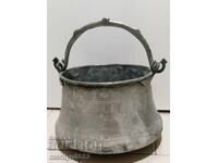 Παλιό χάλκινο καζάνι, χάλκινο, καζάνι, σφυρήλατο σκεύος