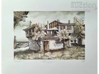 Painting "Nesebar", 1999