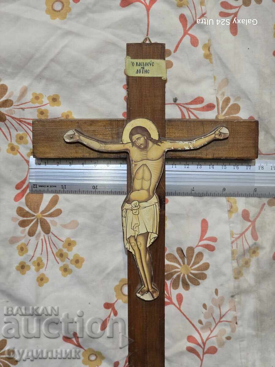 Wooden Solid Cross. Dimensions in the photos. BZC. I am listing over 1 with price 9.99 BGN | € 5.11