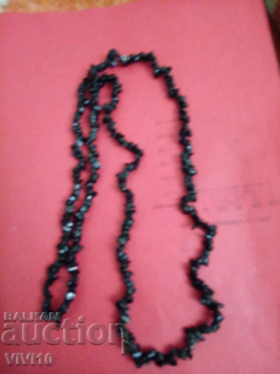 Antique necklace, black tourmaline with price 60.00 BGN | € 30.68