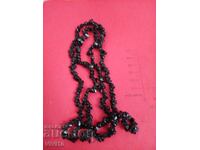 Αρχαίο κολιέ, μαύρος τουρμαλίνης