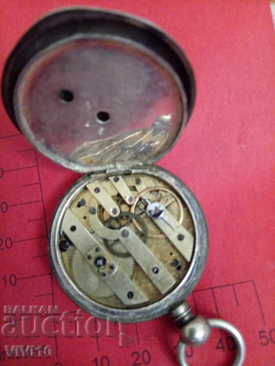 Delivery of Antique French Pocket Watch, Silver