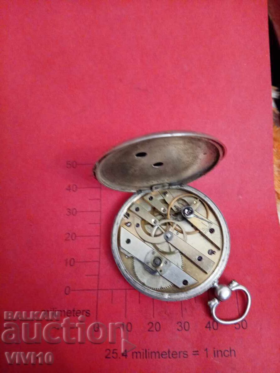 Delivery of Antique French Pocket Watch, Silver