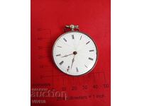 Ceas de buzunar francez vechi, argint