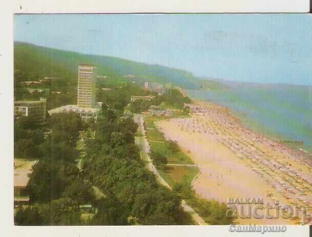 Καρτ ποστάλ Βουλγαρία Βάρνα Χρυσή Ακτή Γενική Θέα 10*