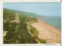 Καρτ ποστάλ Βουλγαρία Βάρνα Χρυσή Ακτή Γενική Θέα 10*