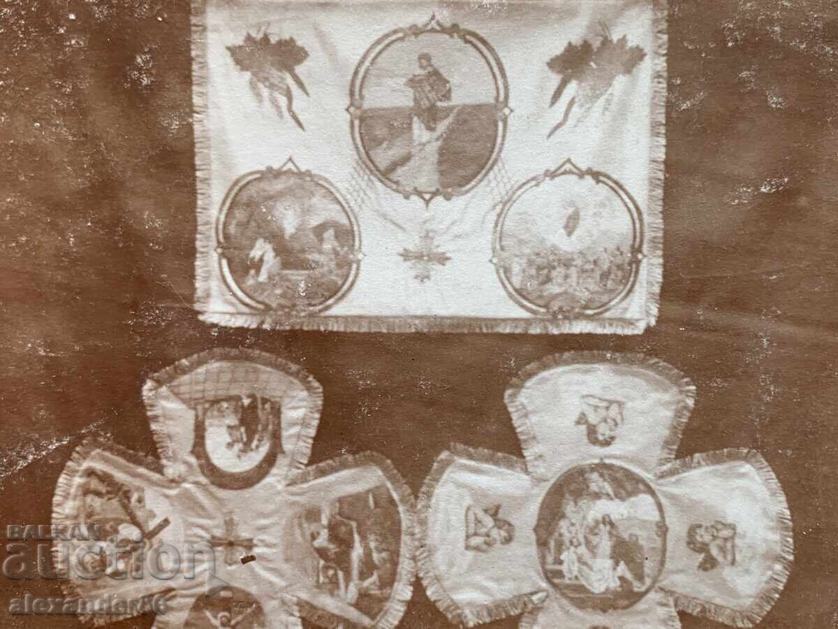 Παλιά σχέδια σε ύφασμα, Φιλιππούπολη, παλιά φωτογραφία