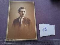 Old cabinet photograph - cardboard