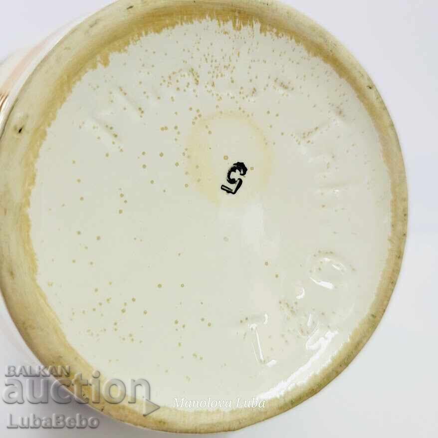 Sticlă de porțelan în forma unei popice de bowling - 6