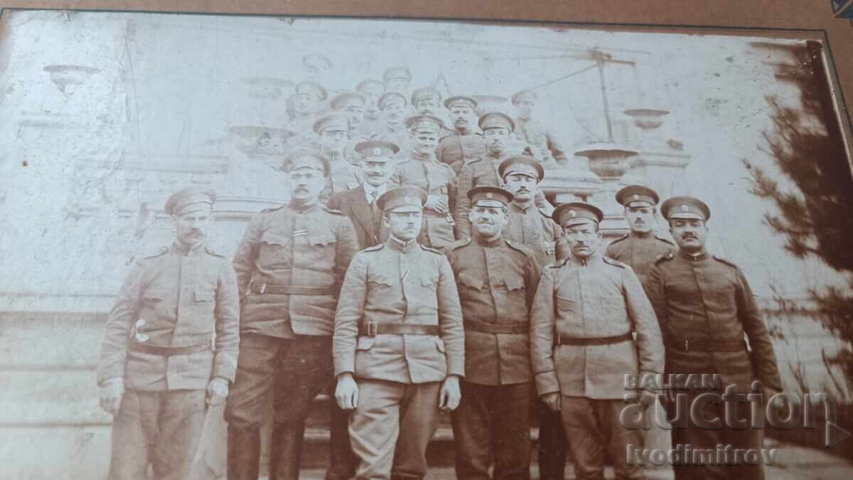 Photo of Officers and Soldiers, Cardboard with price 13.65 BGN | € 6.98 Photo of Officers and Soldiers, Cardboard with price 13.65 BGN | € 6.98