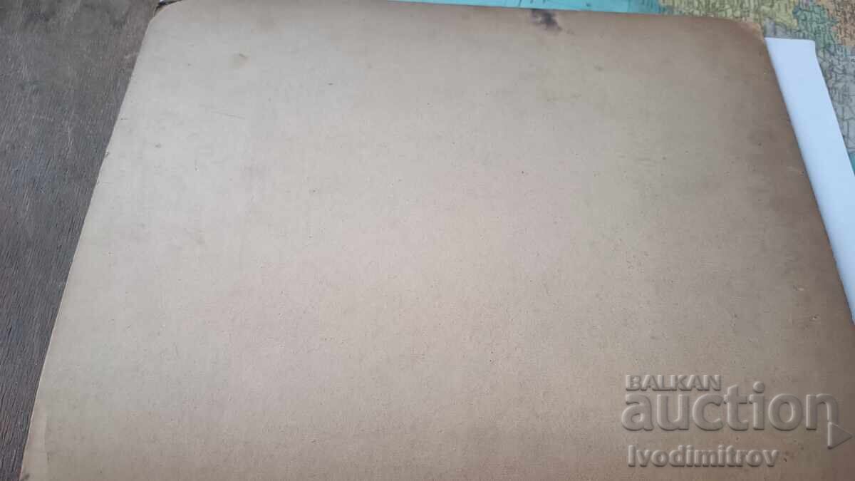 Auction Photo of Officers and Soldiers, Cardboard Auction Photo of Officers and Soldiers, Cardboard