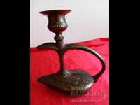 Σπάνια Λυχνία Λαδιού με Κηροπήγιο, Θυμιατήρι