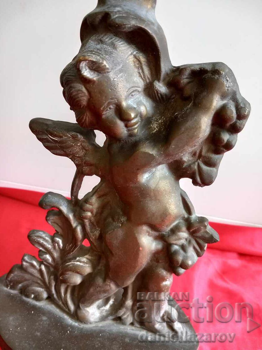 19ος Αιώνας Βικτωριανός Χάλκινος Στοπ πόρτας, ΧΕΡΟΥΒΕΙΜ, Άγγελος με τιμή 160.00 BGN | € 81.81