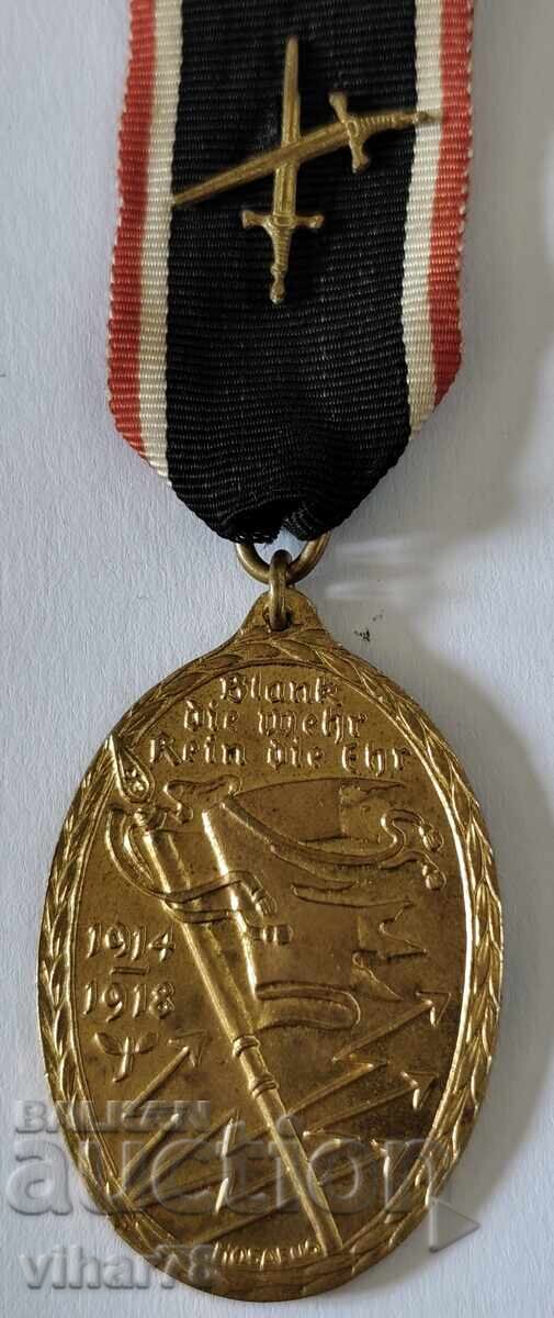 Delivery of German Military Medal Delivery of German Military Medal