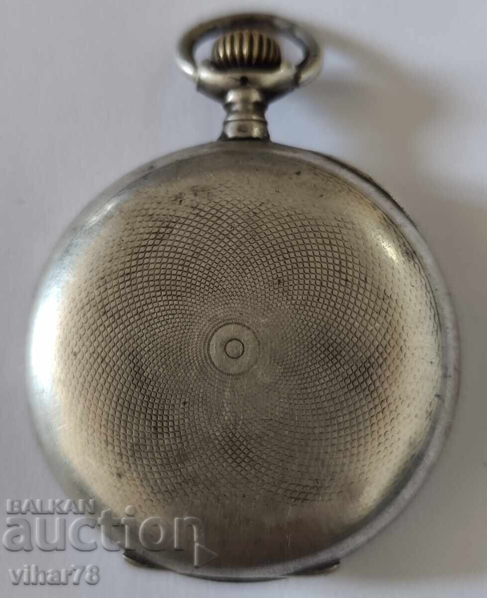 Ceas de buzunar argint Longines - nu funcționează - 7