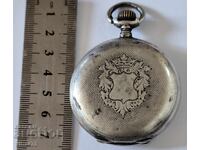 Silver pocket watch Longines - not working