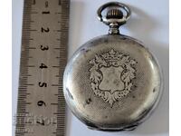 Silver pocket watch Longines - not working