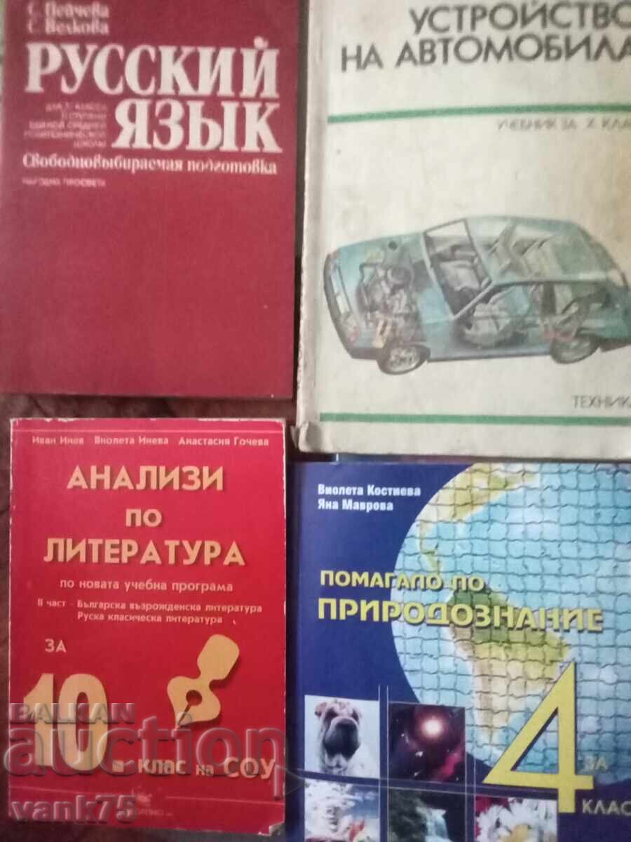 Λοτ παλαιών βιβλίων 0,50 st το τεμάχιο με τιμή 0.50 BGN | € 0.26