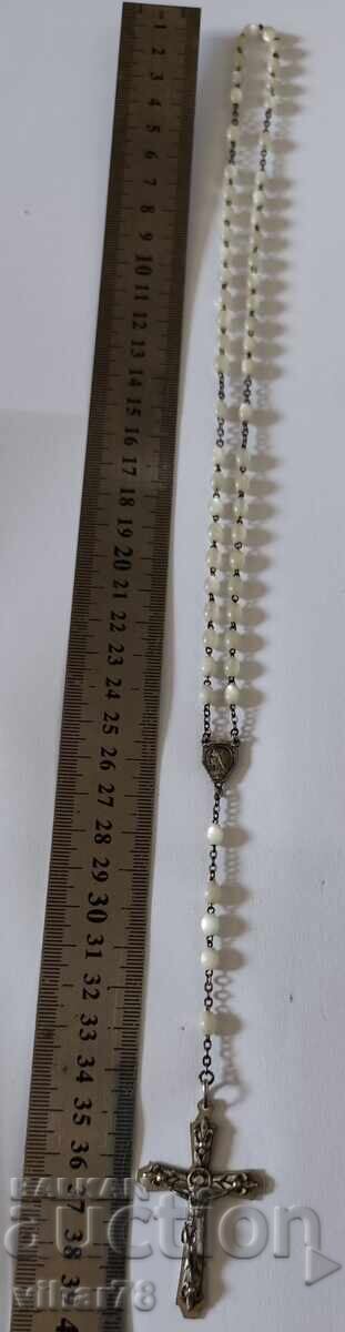 Rozariu vechi cu sidef cu preț 50.00 BGN | € 25.56 Rozariu vechi cu sidef cu preț 50.00 BGN | € 25.56