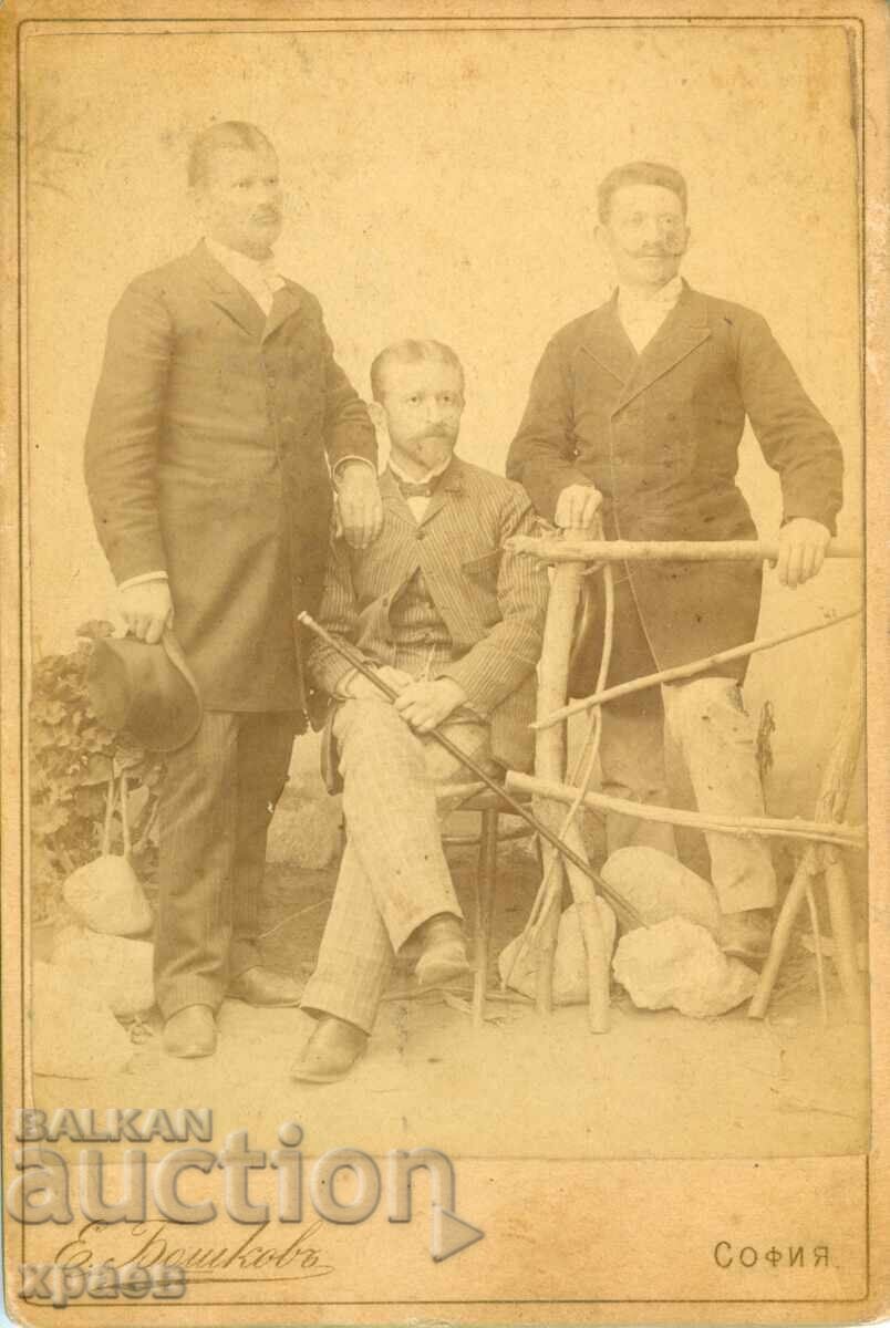 FOTOGRAFIE VECHE - CARTON - E.BOȘKOV - SOFIA - 2290