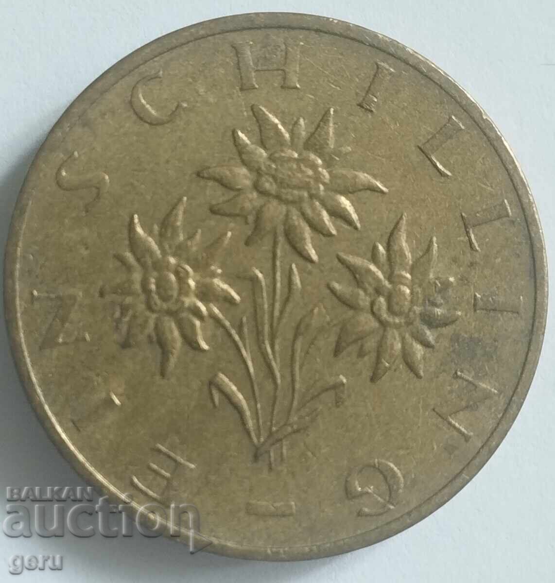 AUSTRIA 1 șiling 1985 je5 cu preț 0.30 BGN | € 0.15 AUSTRIA 1 șiling 1985 je5 cu preț 0.30 BGN | € 0.15