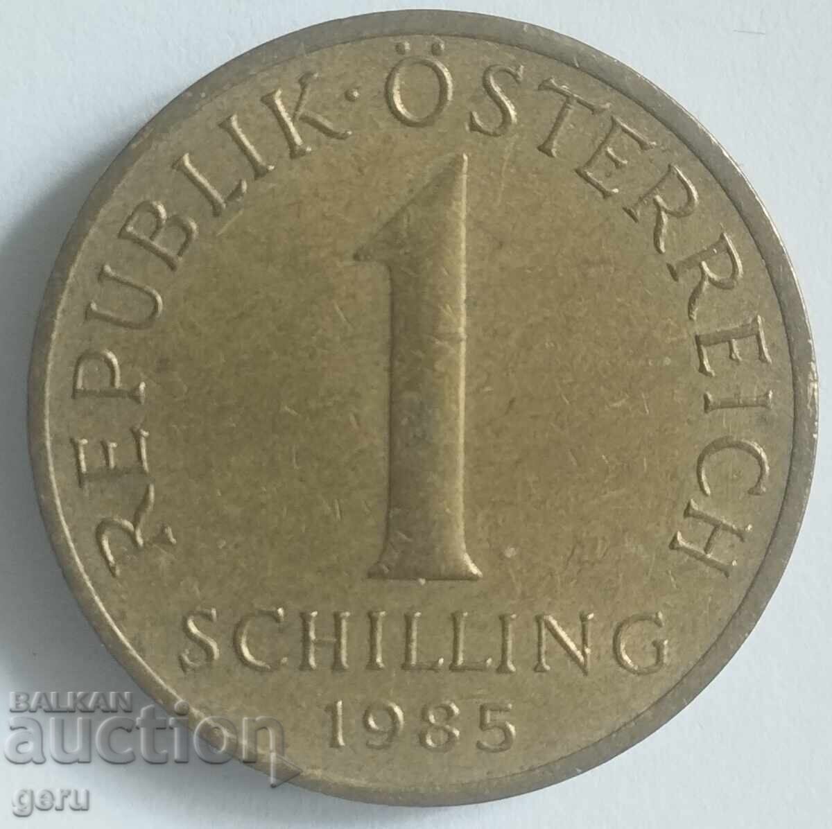 AUSTRIA 1 șiling 1985 je5 AUSTRIA 1 șiling 1985 je5