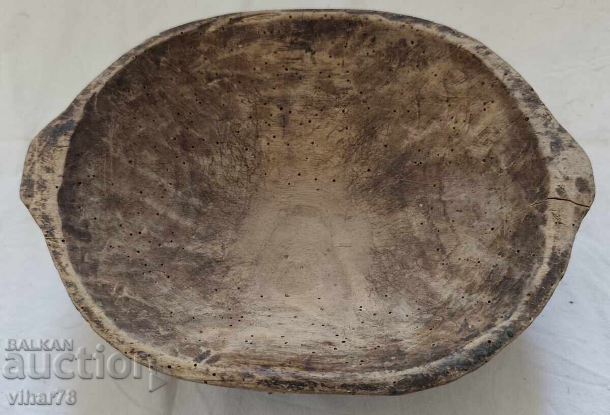OLD WOODEN - PLATE - BOWL with price € 30.67 | 59.99 BGN