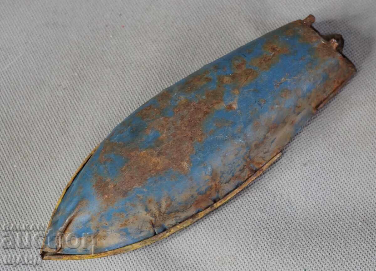 Veche Jucărie Metalică Germană din Tablă, Model Barca - 5