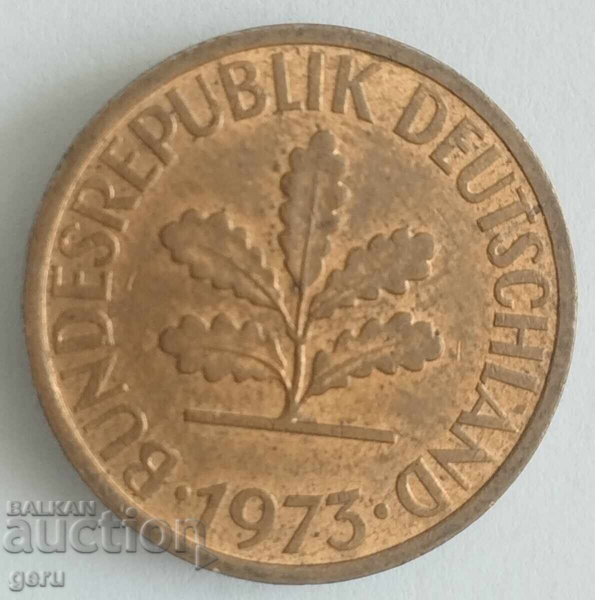 2 Pfennig Germania 1973 je5 2 Pfennig Germania 1973 je5