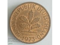 2 πφένιγκ Γερμανίας 1973 je5