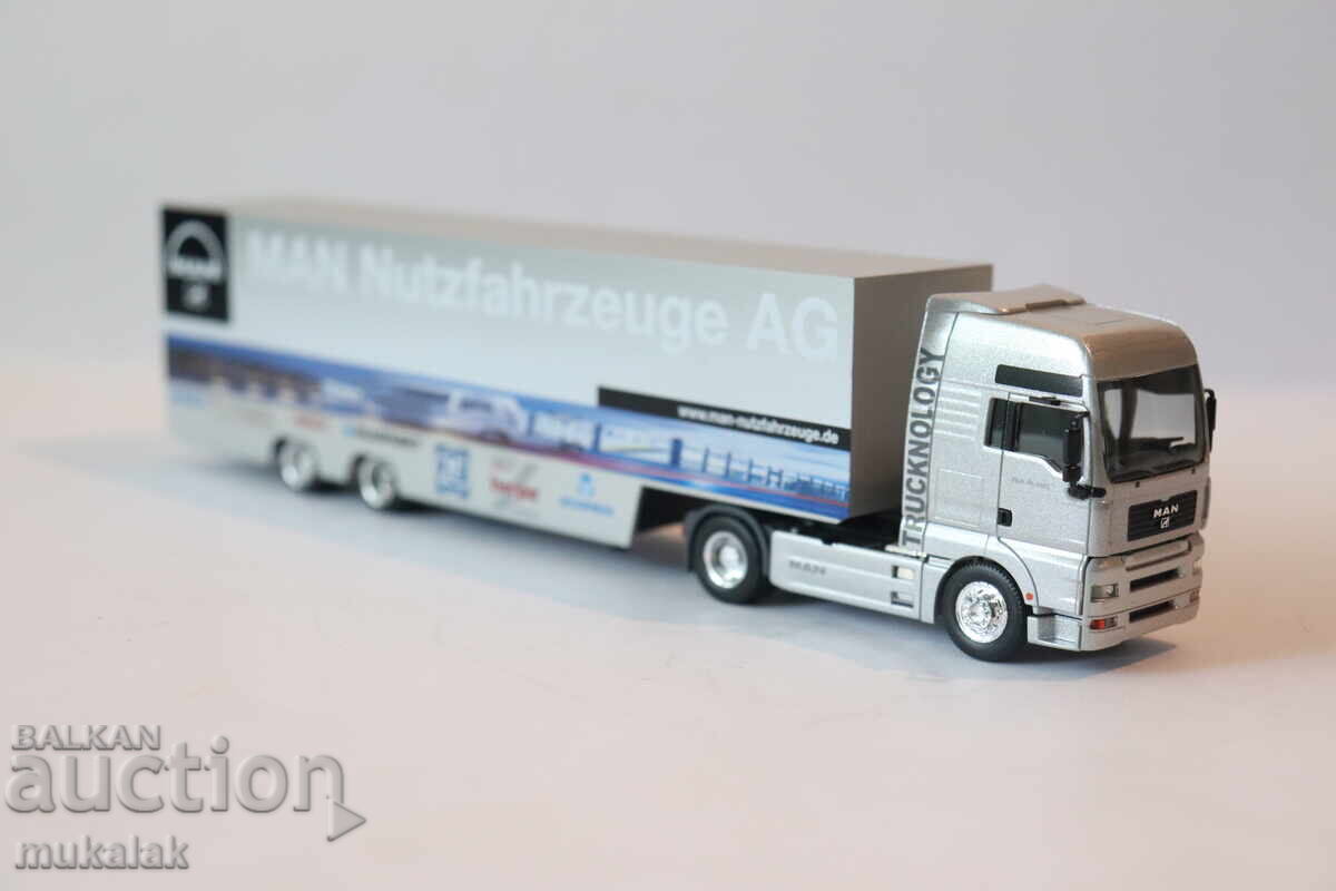 HERPA H0 1/87 MAN TGA CAMION MODEL TIR - 6