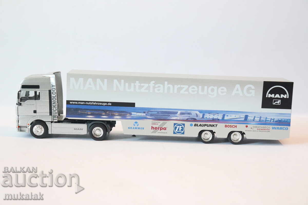 HERPA H0 1/87 MAN TGA CAMION MODEL TIR