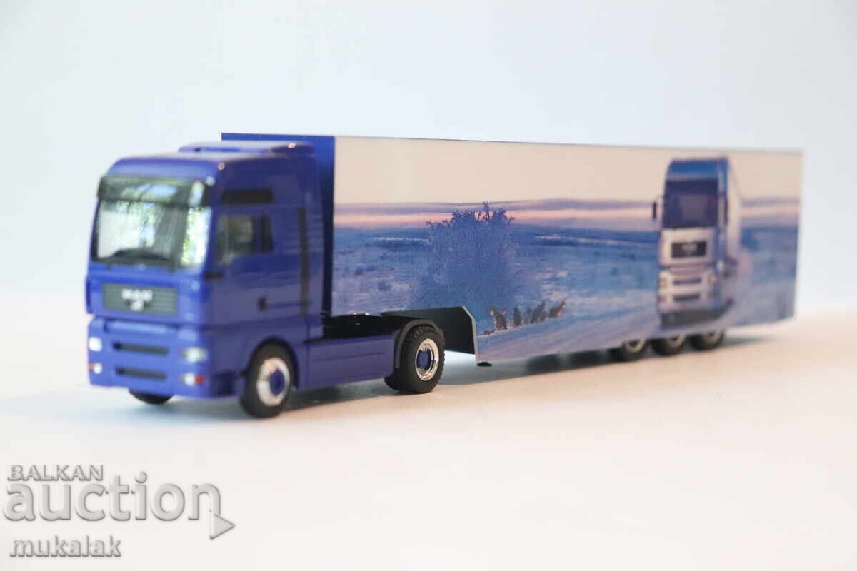 HERPA H0 1/87 MAN TGA CAMION MODEL TIR cu preț 30.00 BGN | € 15.34