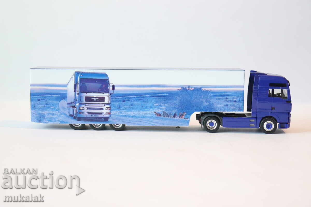 HERPA H0 1/87 MAN TGA CAMION MODEL TIR - 6