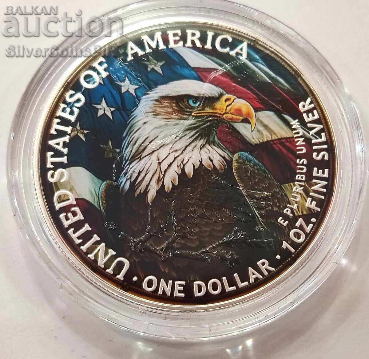 Silver 1 oz Glass Dreams 2024 USA Dark Beauty - 6 Silver 1 oz Glass Dreams 2024 USA Dark Beauty - 6