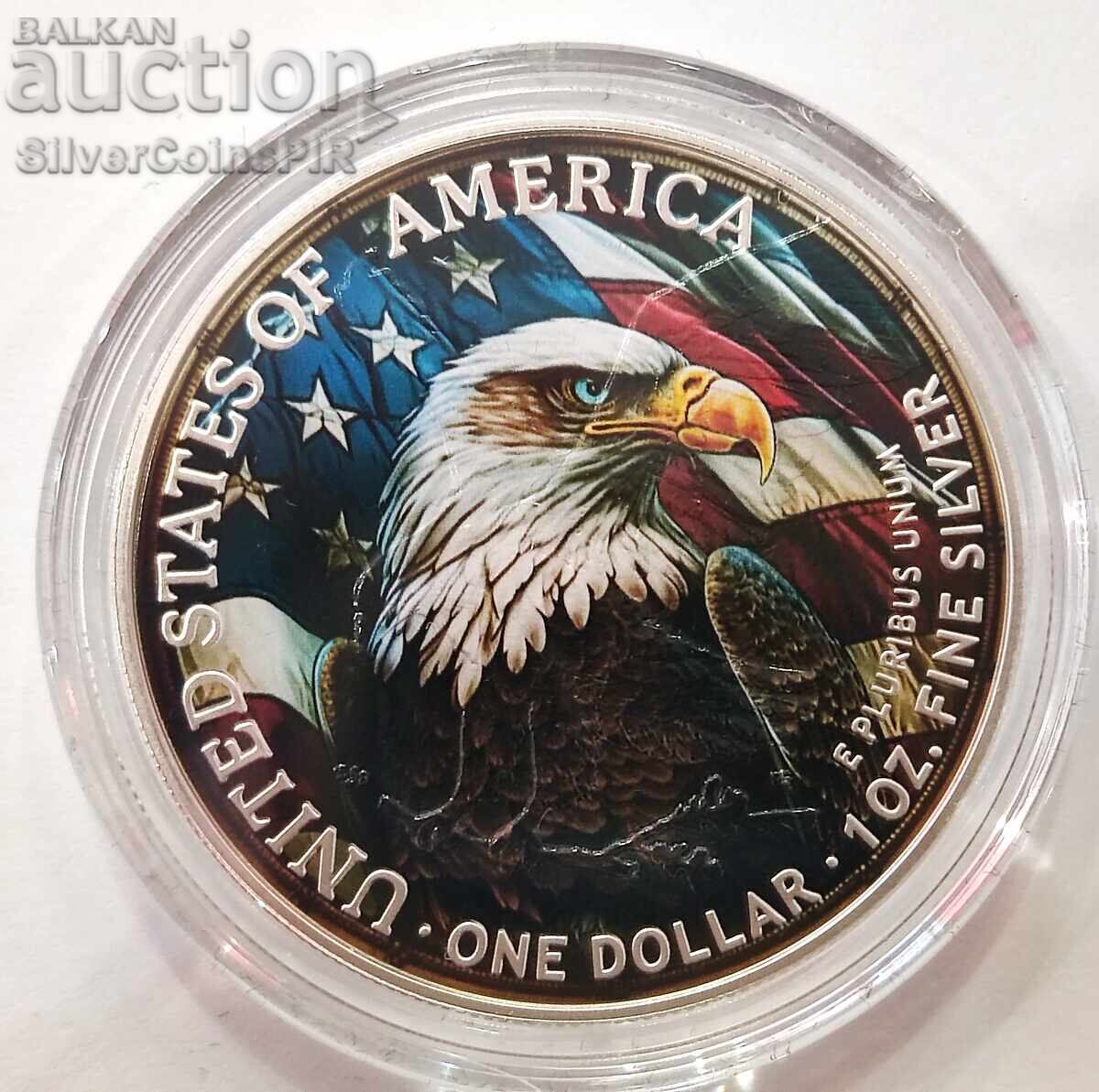 Silver 1 oz Glass Dreams 2024 USA Dark Beauty - 7 Silver 1 oz Glass Dreams 2024 USA Dark Beauty - 7