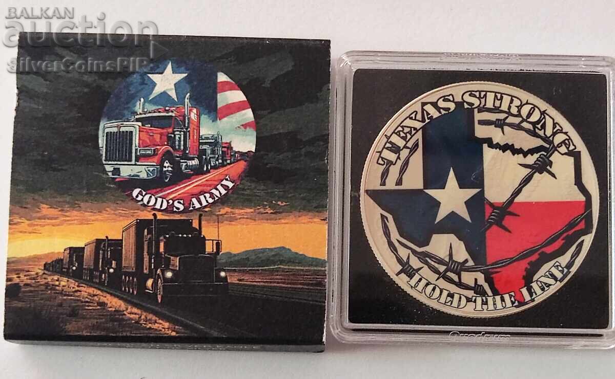 Auction Silver 1 oz Let's Protect the Border 2023 USA Auction Silver 1 oz Let's Protect the Border 2023 USA