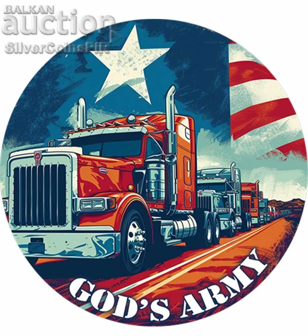 Silver 1 oz Let's Protect the Border 2023 USA Silver 1 oz Let's Protect the Border 2023 USA