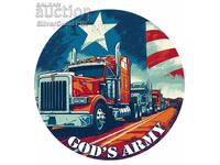 Silver 1 oz Let's Protect the Border 2023 USA